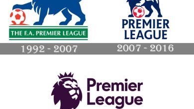 sejarah logo liga inggris