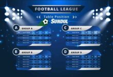 contoh klasemen bola