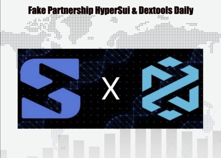 fake partnership hypersui dextools daily